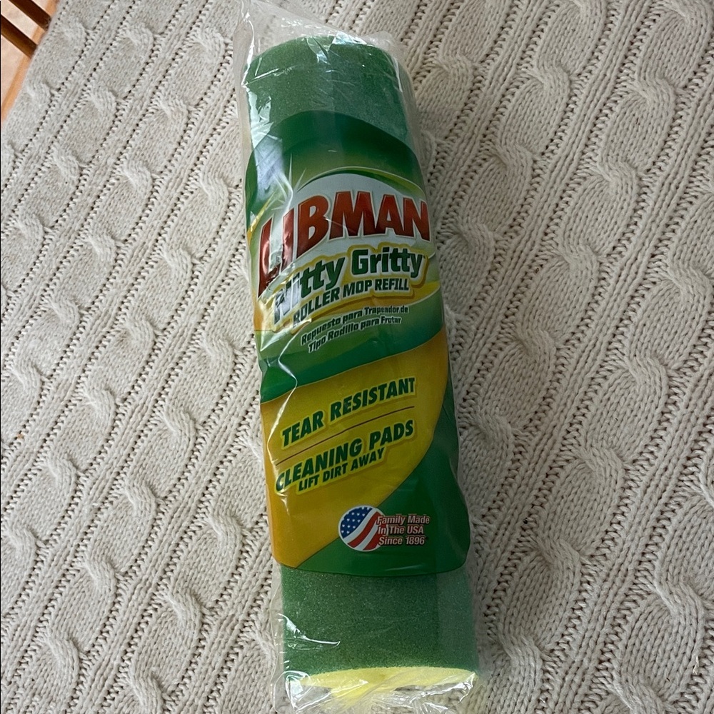 New Libman Nitty Gritty roller mop refill tear resistant unused in plastic. - Picture 2 of 9